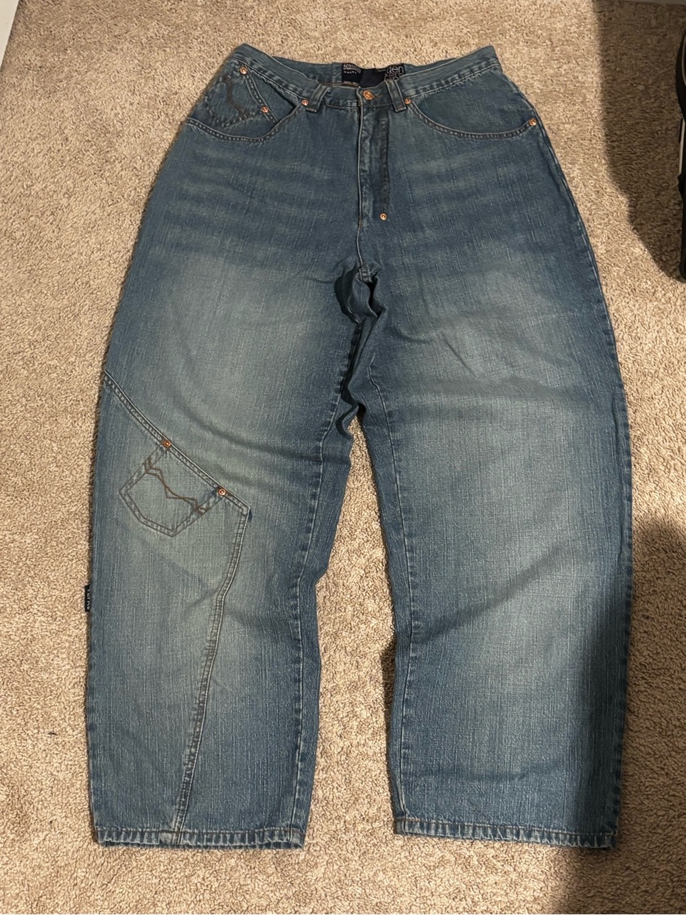 Den*em jenz Blue Relaxed Jeans